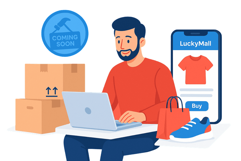 Предприниматель с ноутбуком